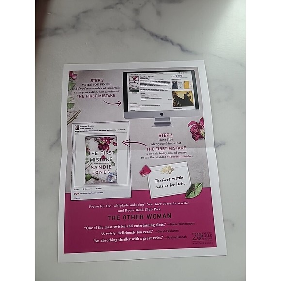 The First Mistake Sandie Jones - Picture 7 of 10